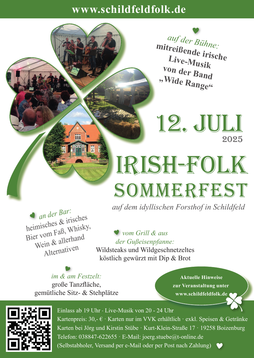 Irish Folk Plakat