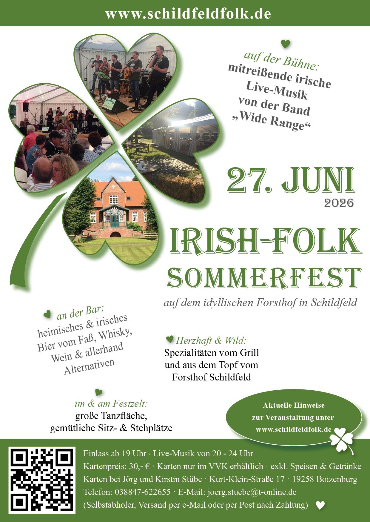 Irish Folk Plakat 2026